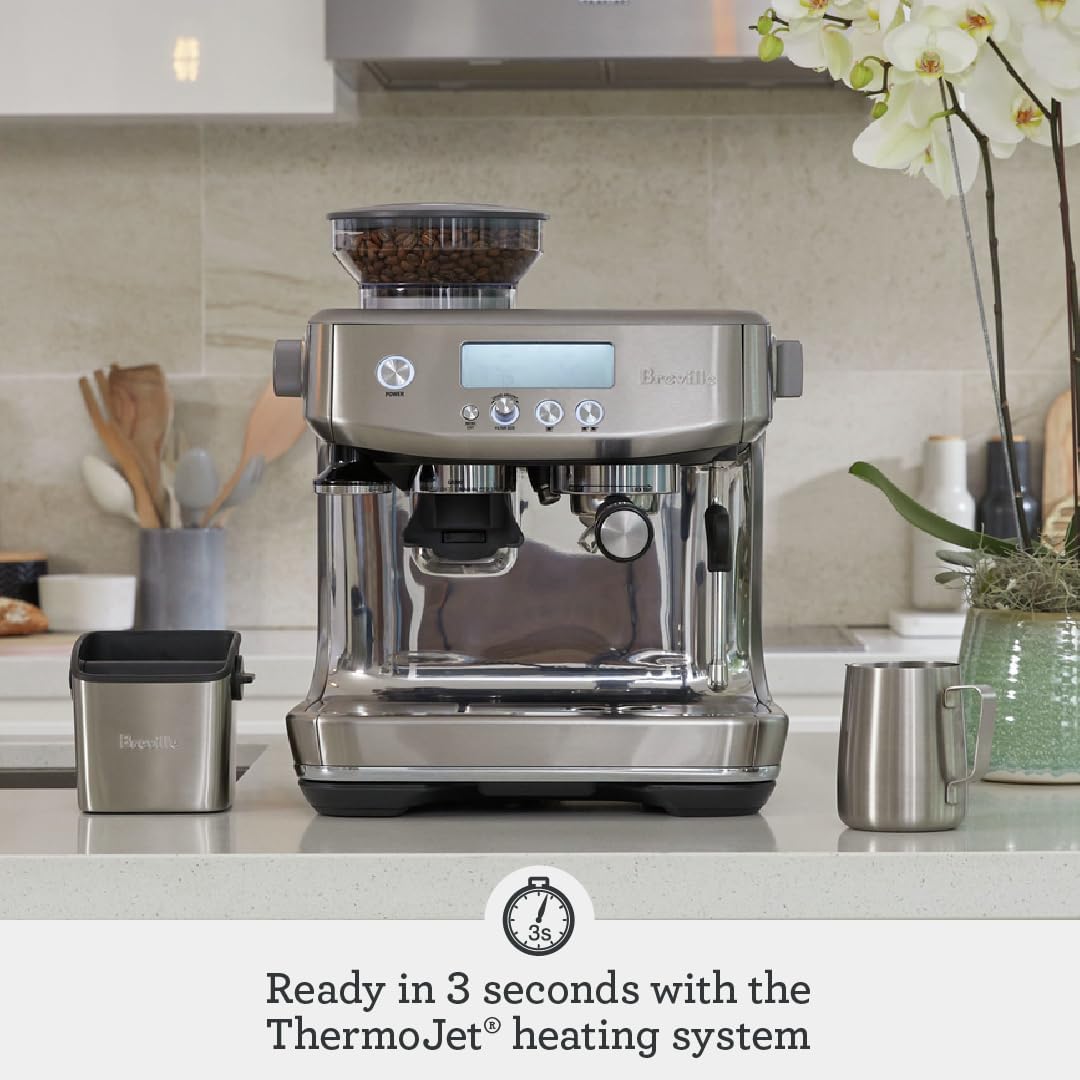 Breville Barista Pro BES878 Espresso Machine – Brushed Stainless Steel