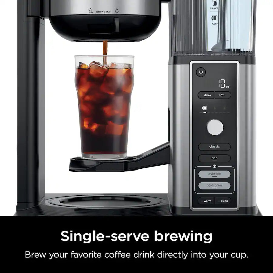 Ninja Hot & Iced XL Coffee Maker with Rapid Cold Brew CM371 – 12-Cup
