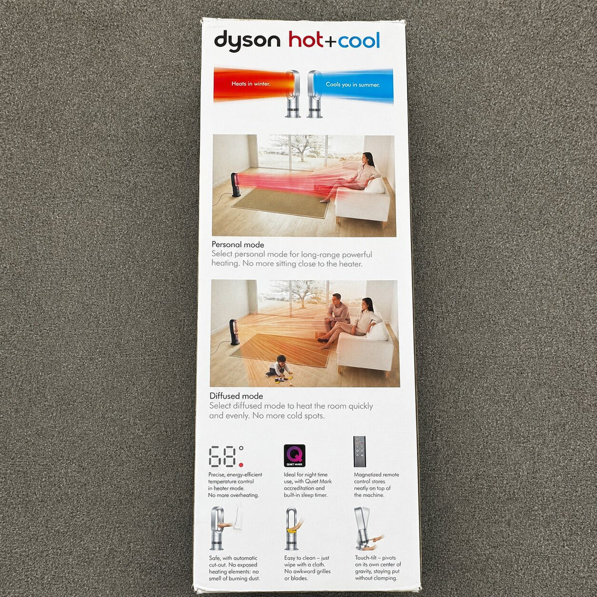 Dyson Hot+Cool AM09 Jet Focus Fan Heater