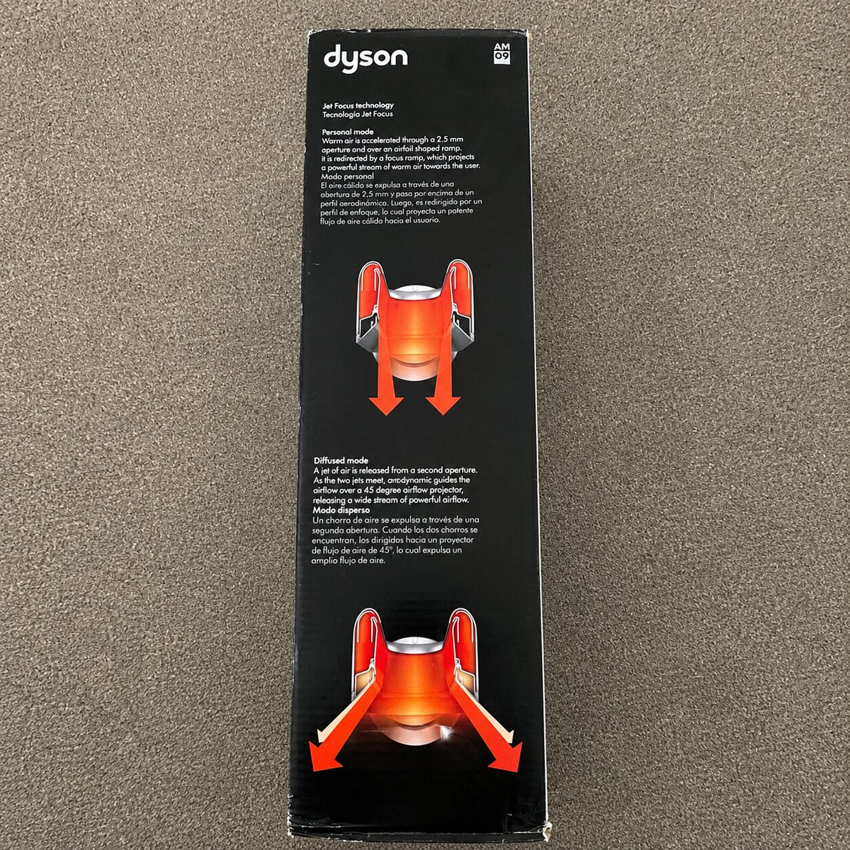 Dyson Hot+Cool AM09 Jet Focus Fan Heater