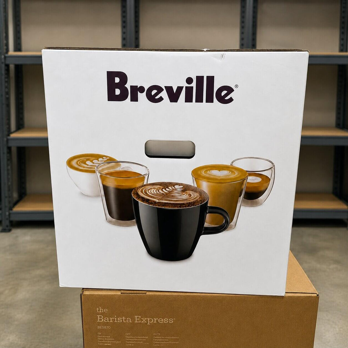 Breville Barista Express Espresso Machine – Black Stainless Steel