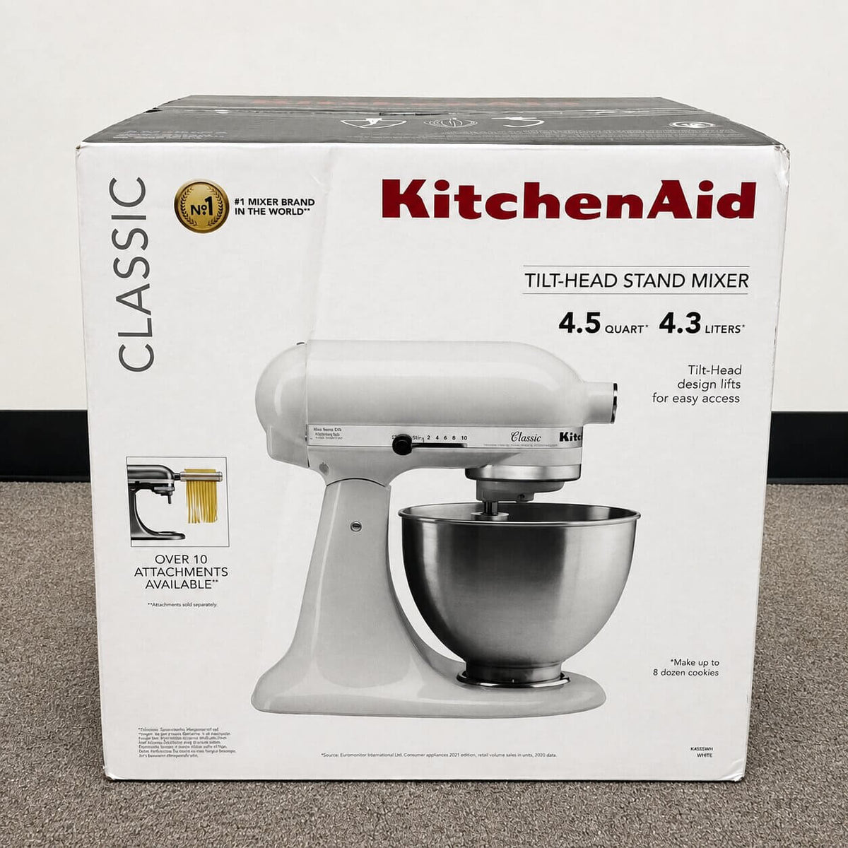 KitchenAid Classic Series 4.5 Quart Tilt-Head Stand Mixer