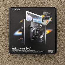 FUJIFILM instax WIDE Evo Hybrid Instant Camera – Black
