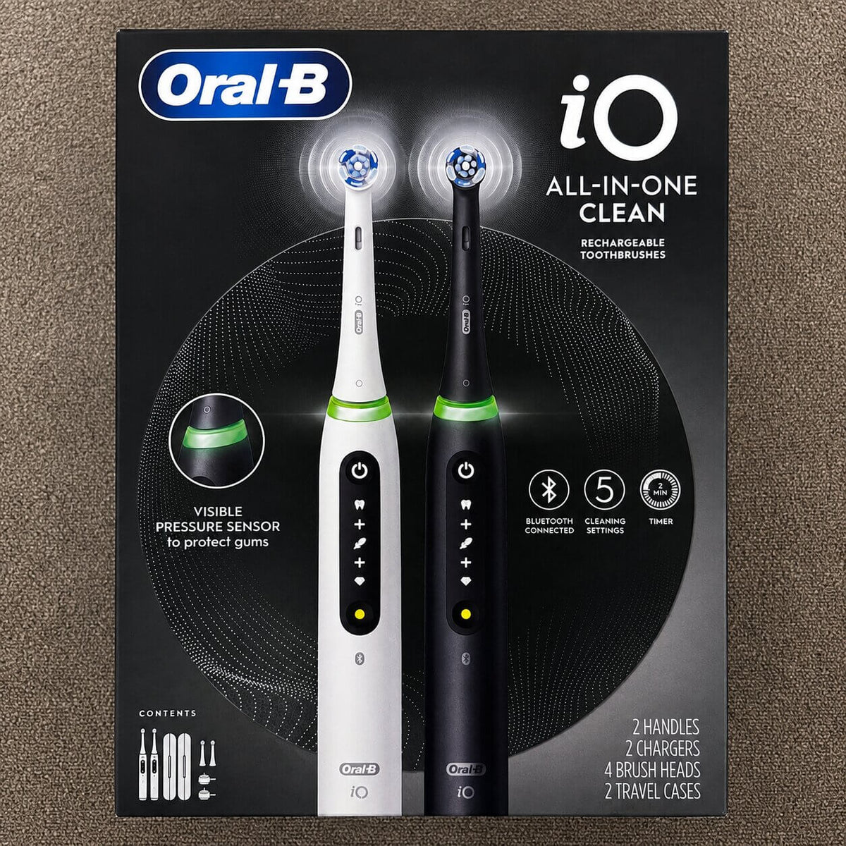 Oral-B iO Series 5 All-in-One Toothbrush 2-Pack