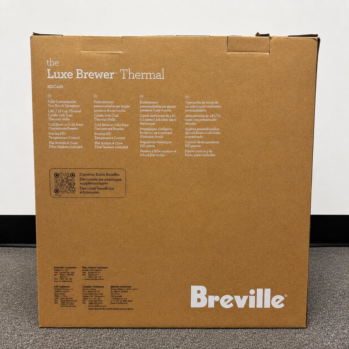 Breville the Luxe Brewer™ Thermal Coffee Maker