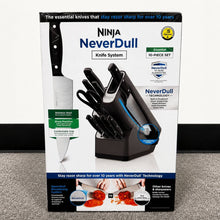 Ninja NeverDull Essential 10-Piece Knife Set with Built-in Sharpener