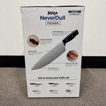 Ninja NeverDull Essential 10-Piece Knife Set with Built-in Sharpener