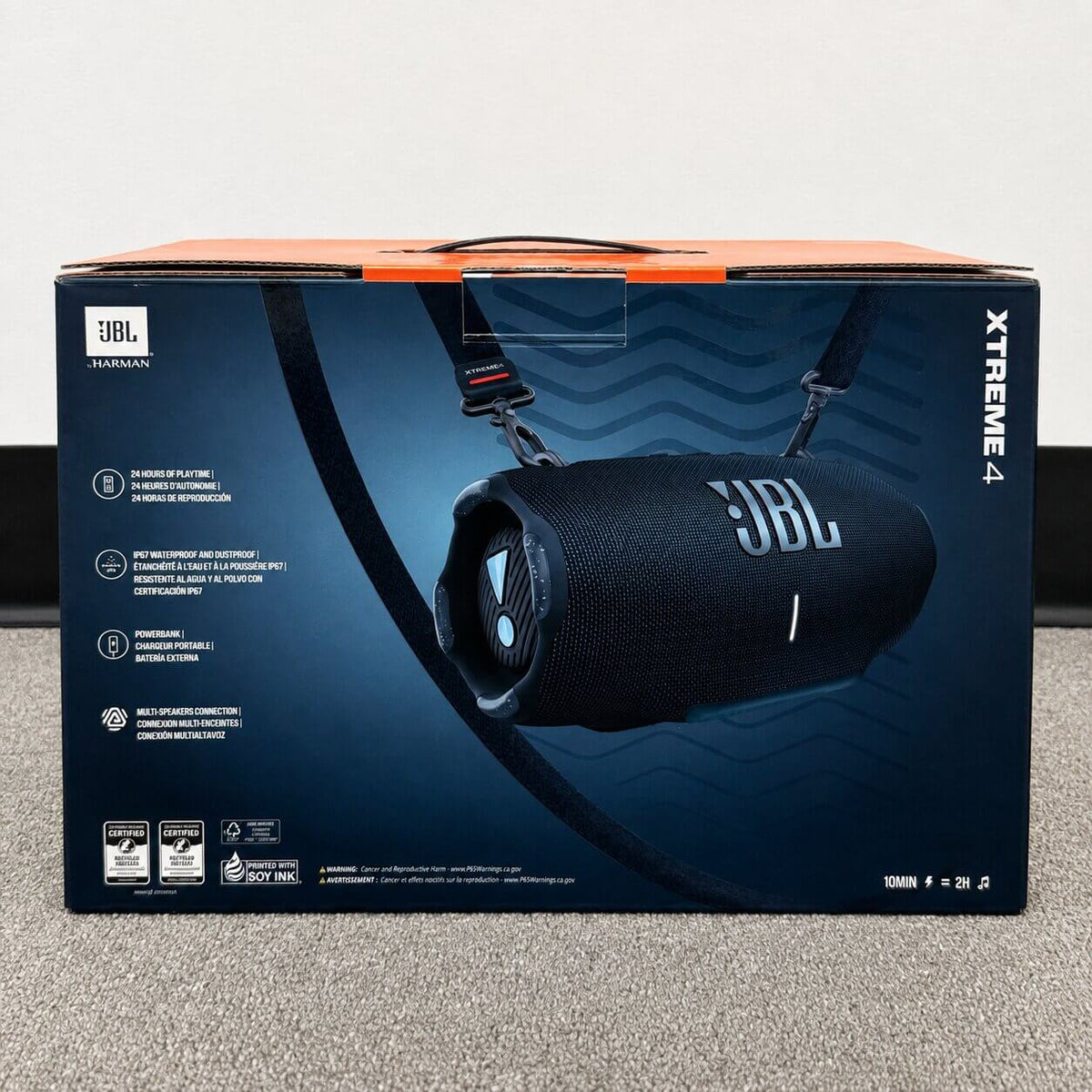 JBL Xtreme 4 Portable Bluetooth Speaker - Blue