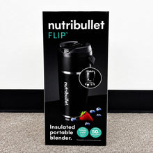 nutribullet Flip Insulated Portable Blender – Matte Black, 18 oz