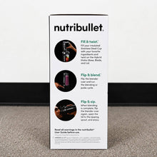nutribullet Flip Insulated Portable Blender – Matte Black, 18 oz