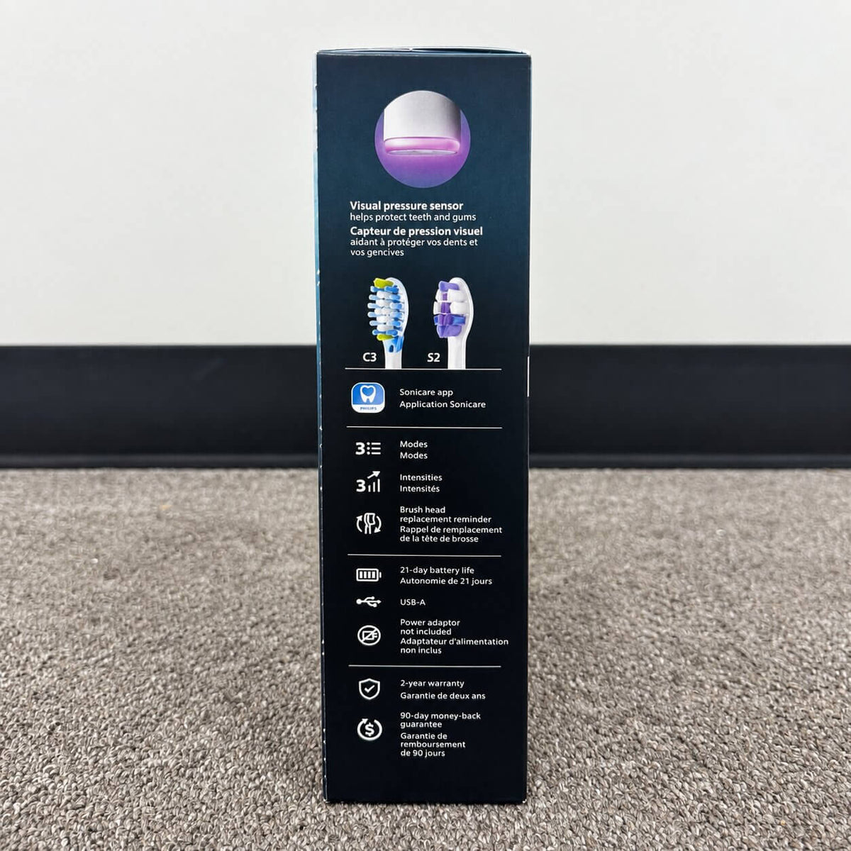 Philips Sonicare 6500 Rechargeable Electric Toothbrush – White