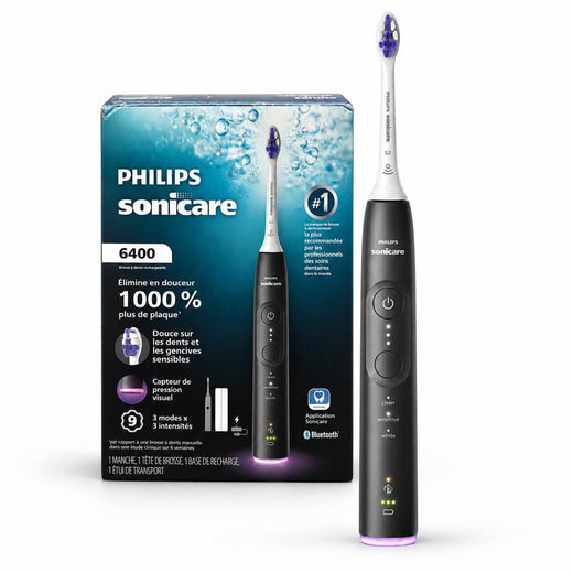 Philips Sonicare 6400 Toothbrush – Black
