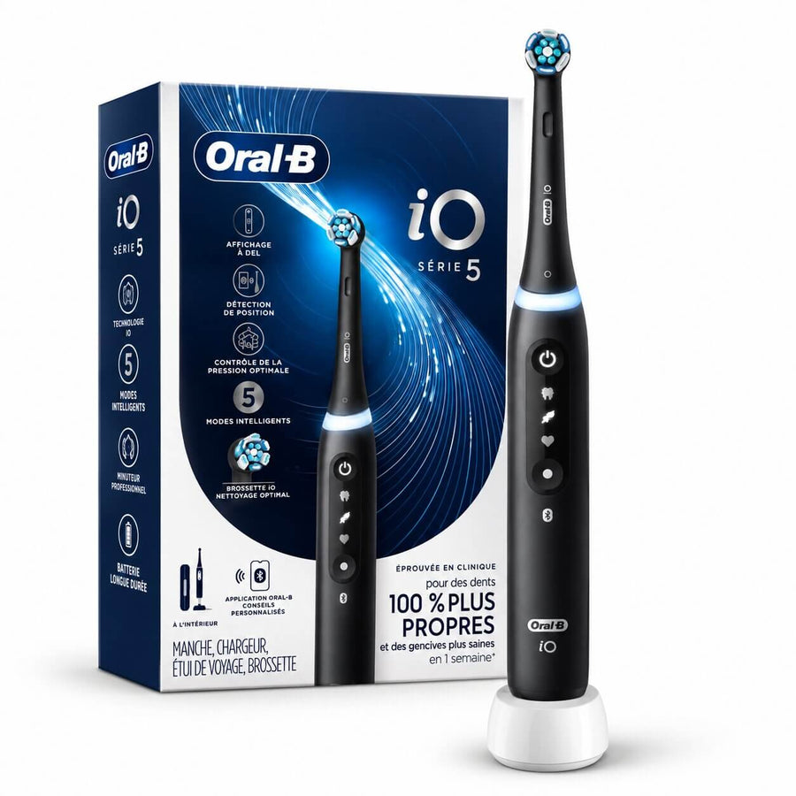 Oral-B iO Series 5 Electric Toothbrush – Matte Black