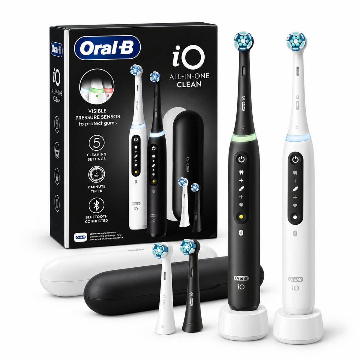 Oral-B iO Series 5 All-in-One Toothbrush 2-Pack