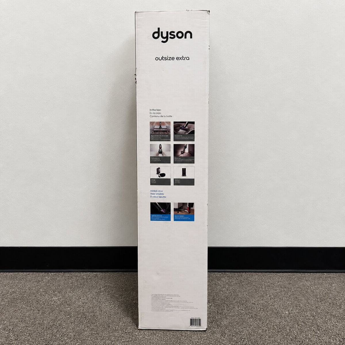 Dyson Outsize Extra Cordless Stick Vacuum– Nickel/Iron