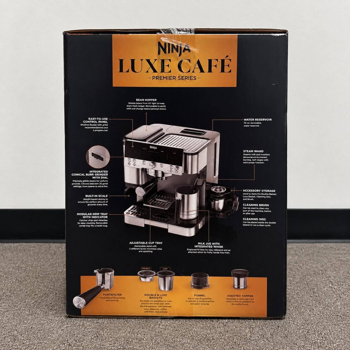 Ninja Luxe Café Premier Series ES601 – Stainless Steel