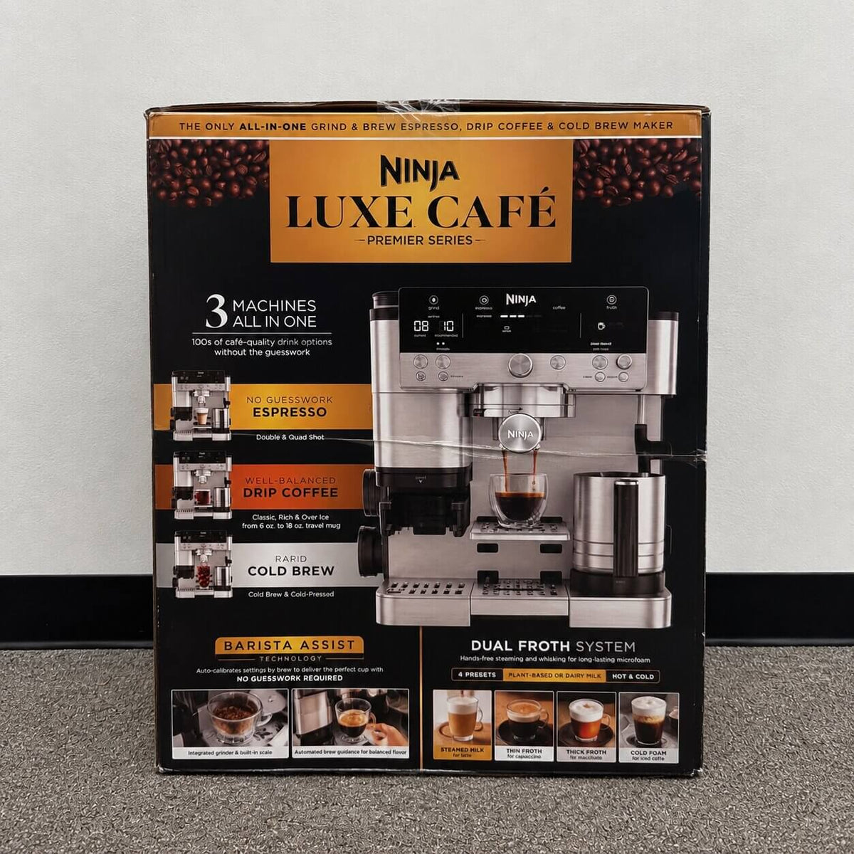 Ninja Luxe Café Premier Series ES601 – Stainless Steel