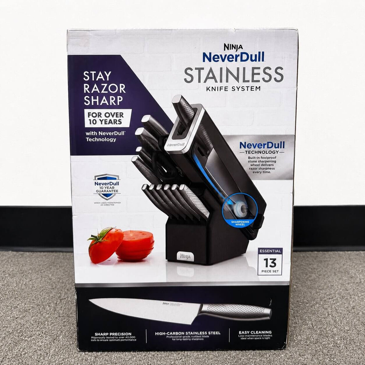 Ninja NeverDull Essential Stainless 13-Piece Knife System — K22013