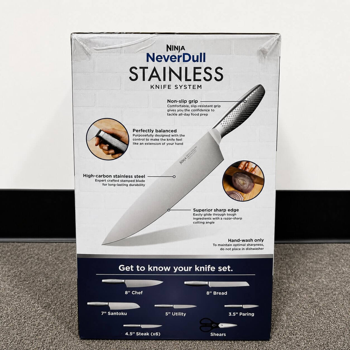 Ninja NeverDull Essential Stainless 13-Piece Knife System — K22013