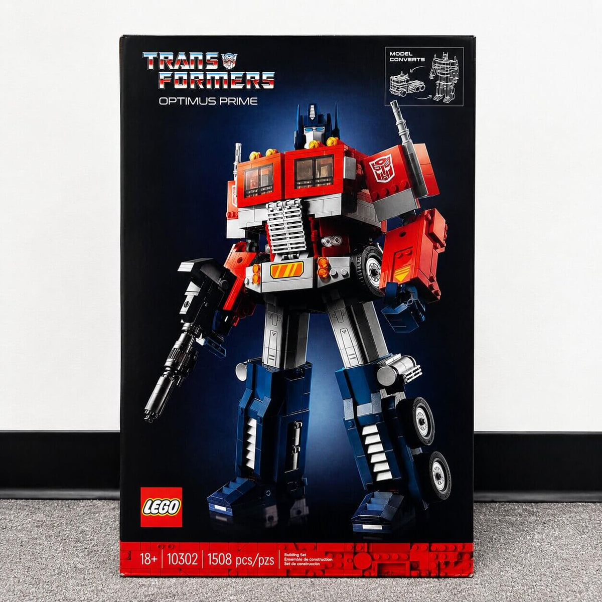 LEGO Icons Transformers Optimus Prime 10302