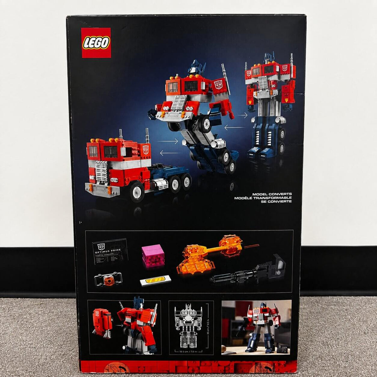 LEGO Icons Transformers Optimus Prime 10302