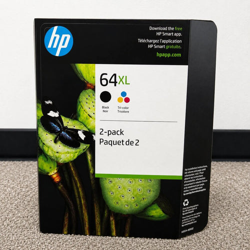 HP 64XL High Yield Original Ink Cartridges 2-Pack