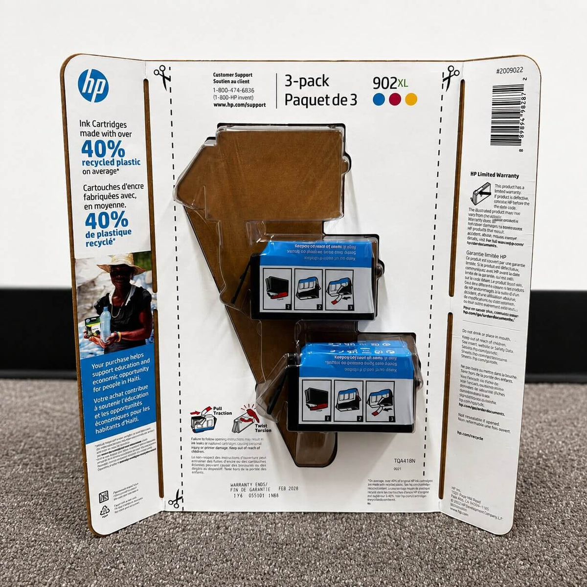 HP 902XL High Yield Original Ink Cartridges 3-Pack