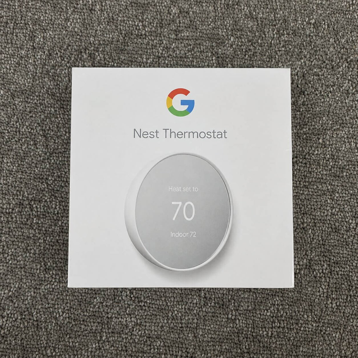 Google Nest Thermostat – Snow