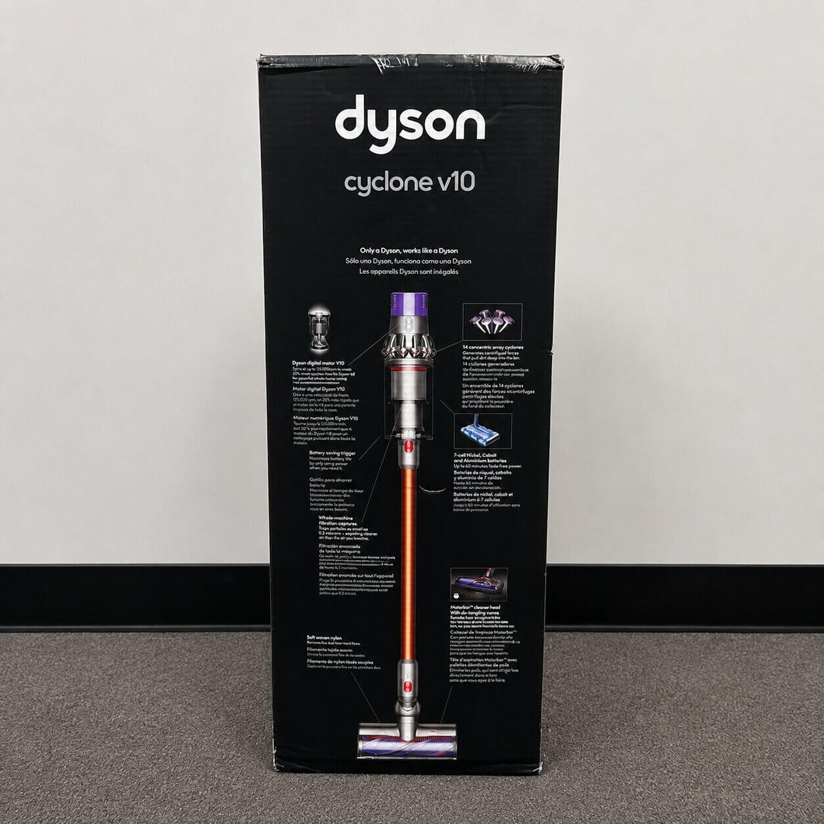 Dyson Cyclone V10 Cordless Vacuum – Copper/Nickel