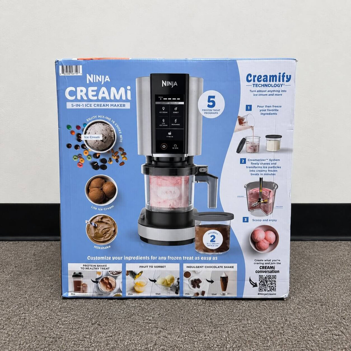 Ninja CREAMi 5-in-1 Ice Cream Maker