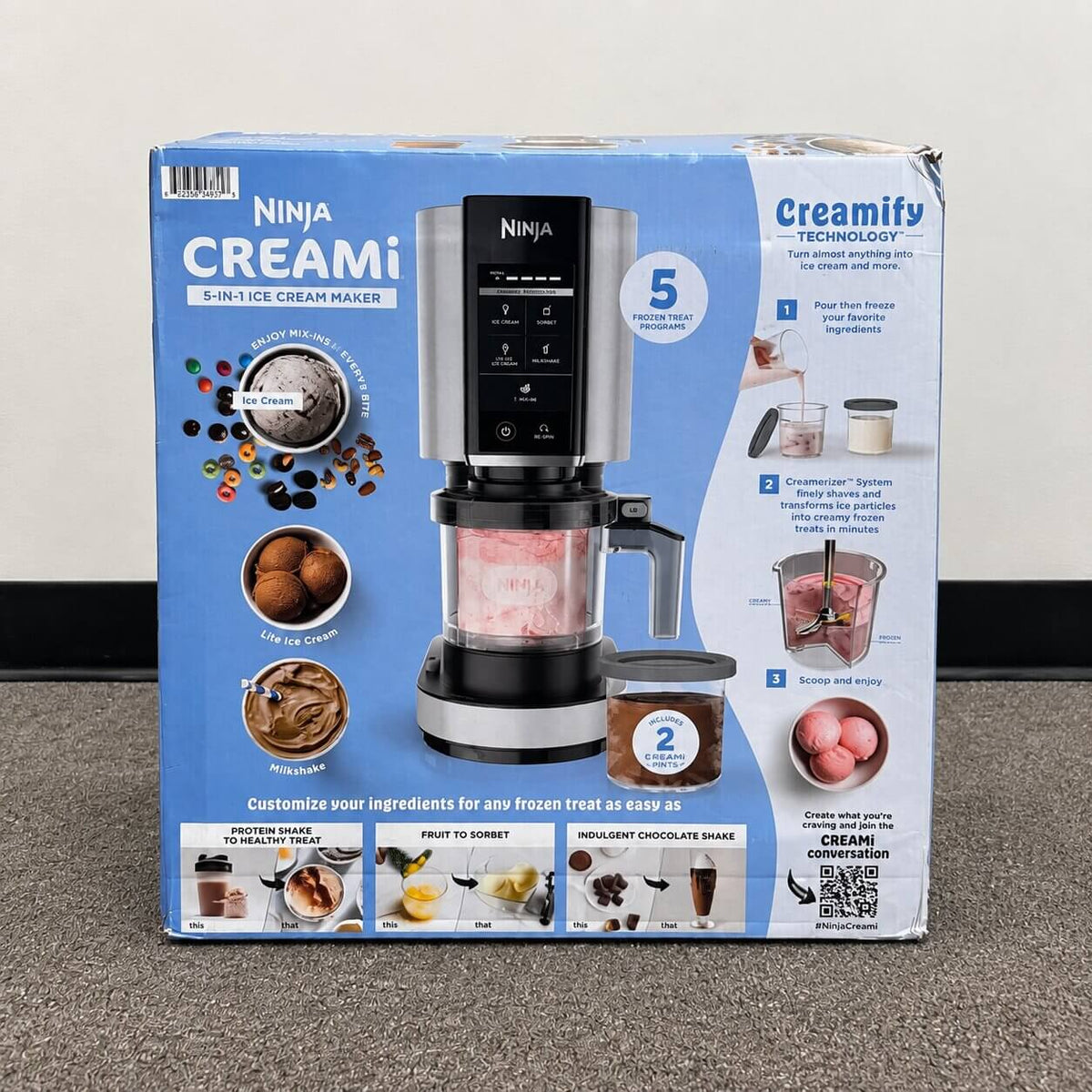 Ninja CREAMi 5-in-1 Ice Cream Maker