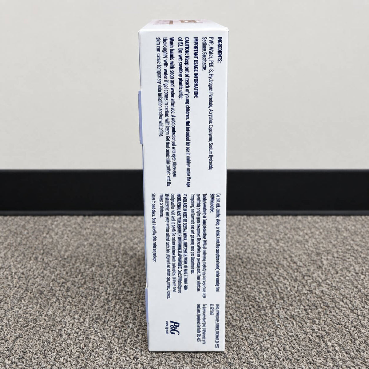 Crest 3DWhitestrips Professional-Level Whitening Effects