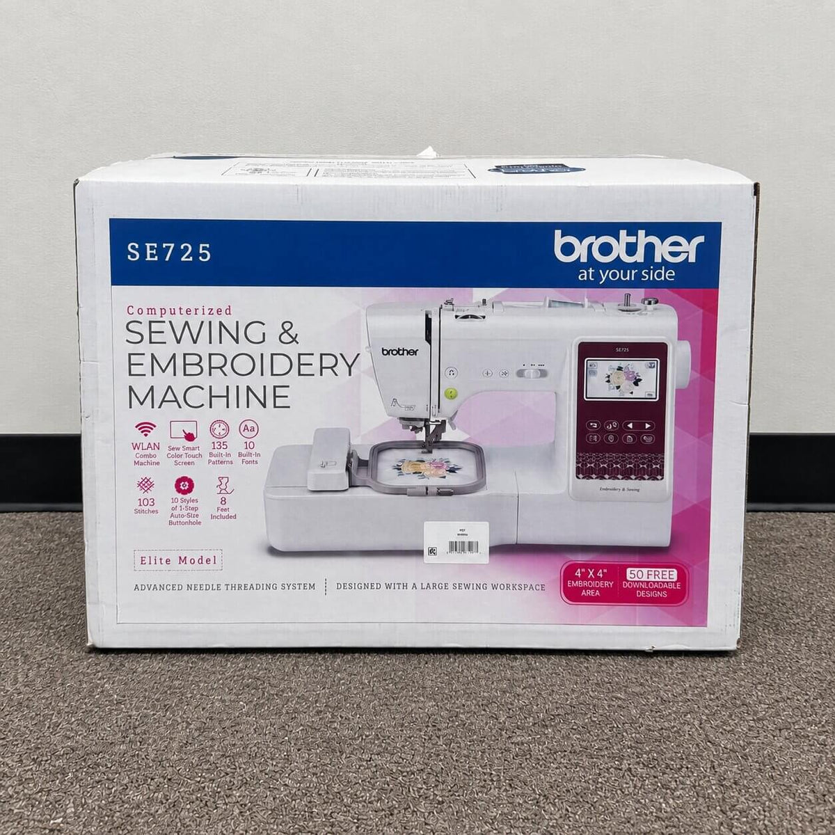 Brother SE725 Computerized Sewing & Embroidery Machine