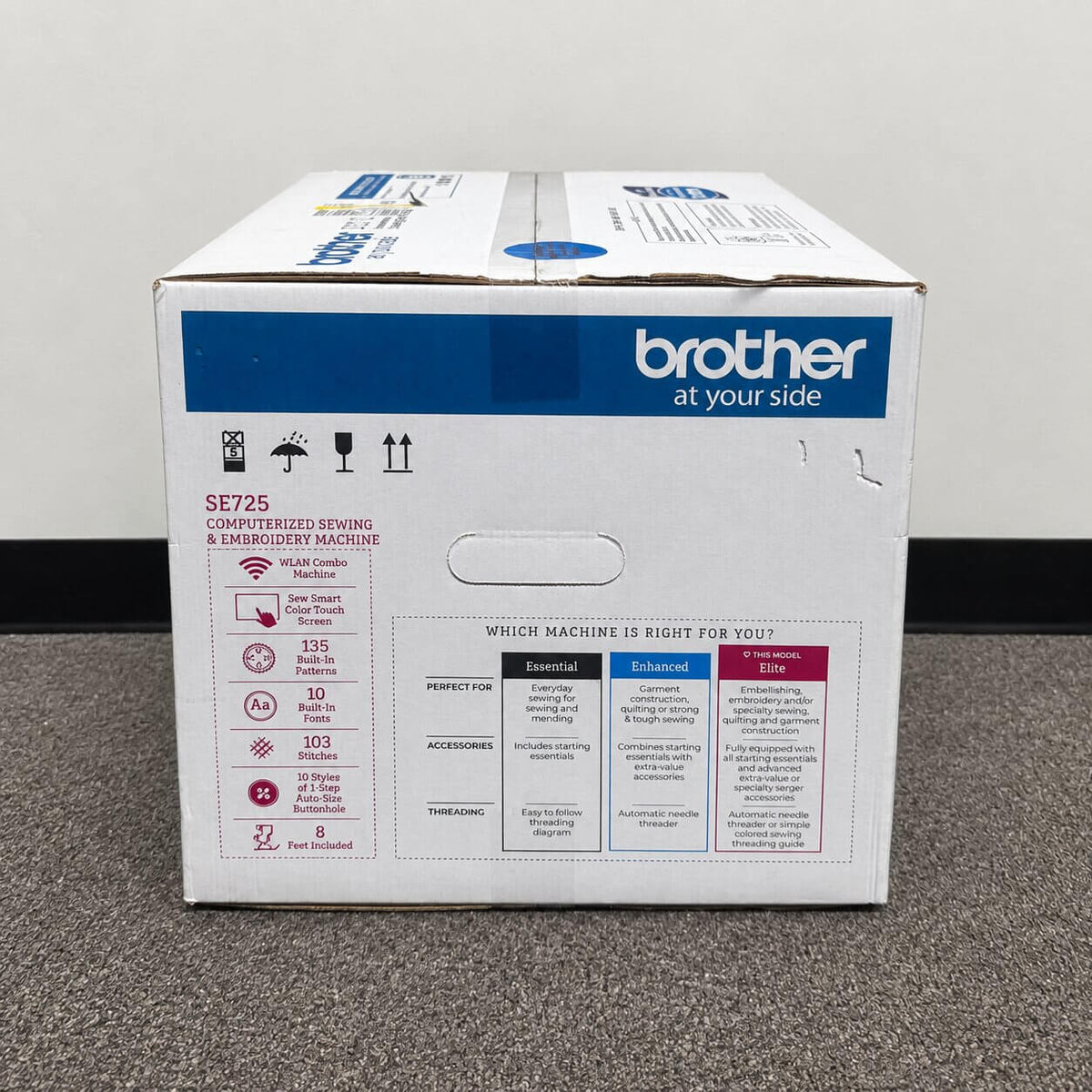 Brother SE725 Computerized Sewing & Embroidery Machine