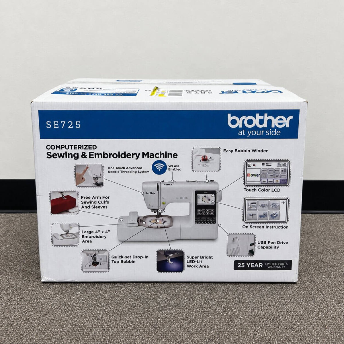 Brother SE725 Computerized Sewing & Embroidery Machine