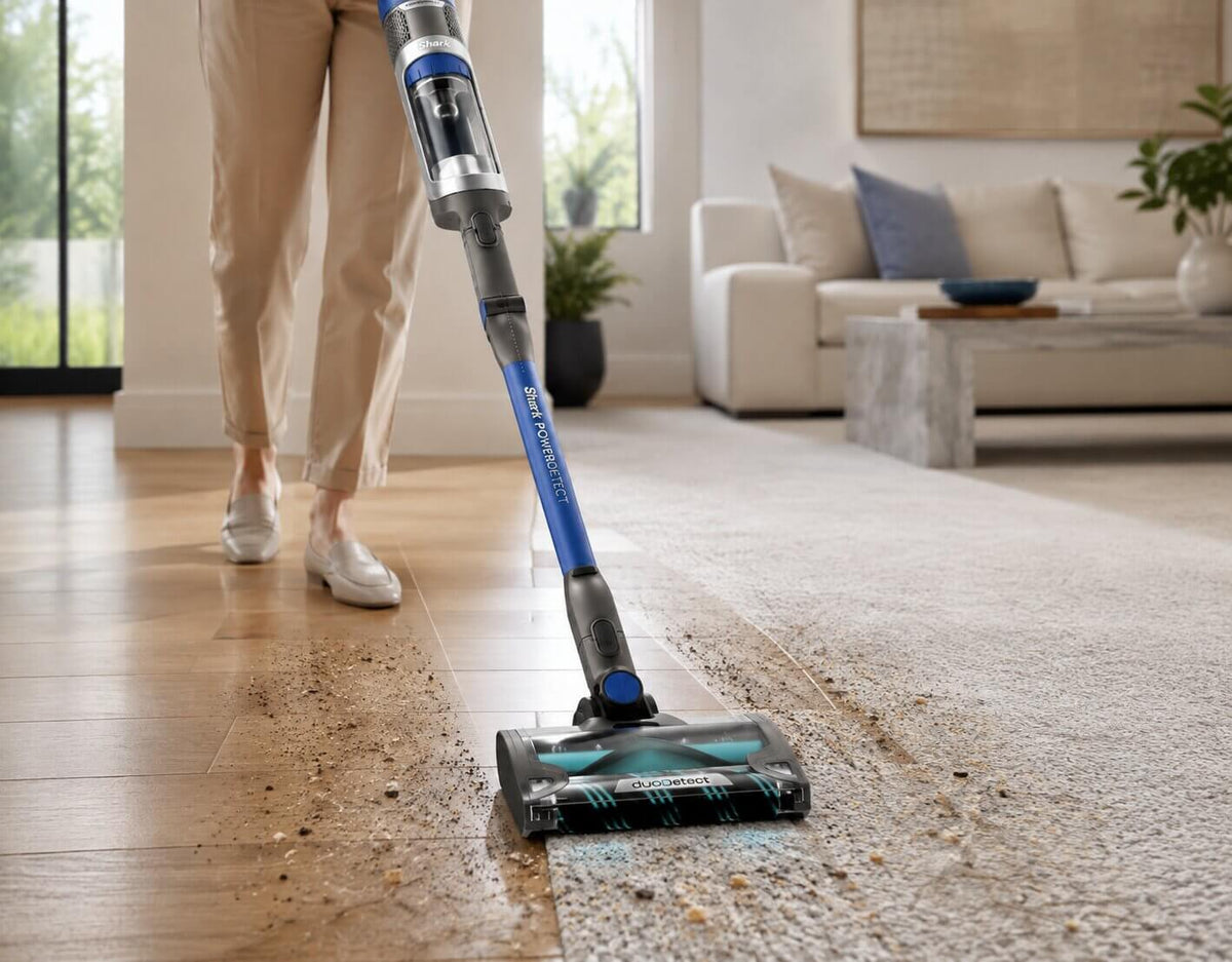 Shark PowerDetect IP1250 DuoClean Detect dual brushroll floor nozzle cleaning carpet and hard floors
