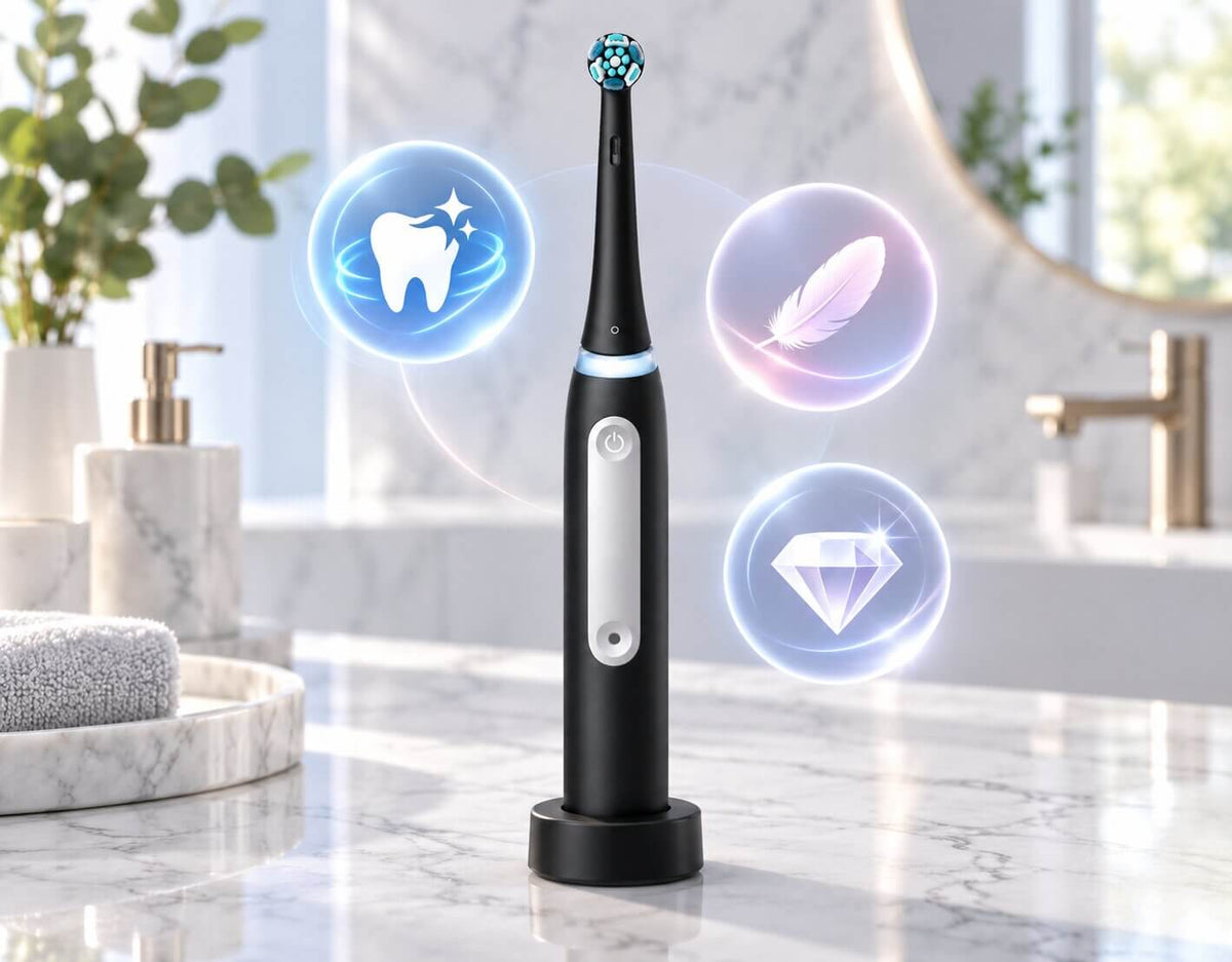 Oral-B iO Series 3 three smart brushing modes Daily Clean Sensitive and Whitening
