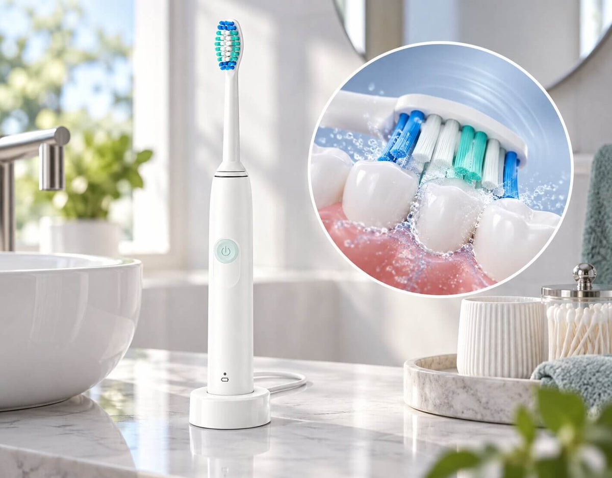 Philips Sonicare 2300 electric toothbrush using advanced sonic cleaning technology
