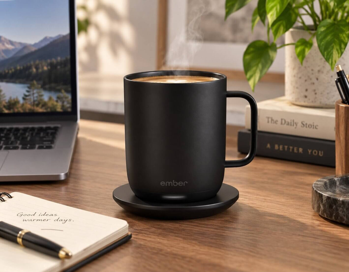 Ember Mug 2 Black smart temperature and liquid sensors