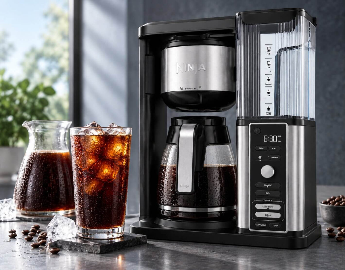 Ninja Hot & Iced XL CM371 coffee maker with Rapid Cold Brew.