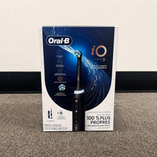 Oral-B iO Series 5 Matte Black electric toothbrush retail box front view